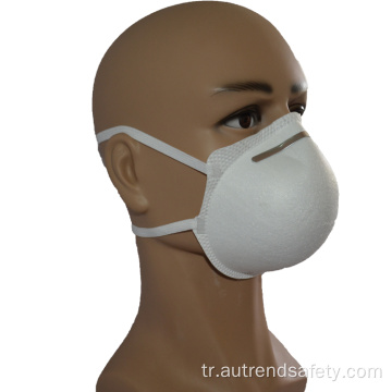 KN95 Kupa Şeklinde Yüz Maskesi Tek Kullanımlık Hava Grip Yüz Maskesi